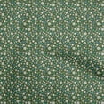 thumbnail image 1 of oneOone Cotton Silk Green Fabric Floral Sewing Material Print Fabric By The Yard 42 Inch Wide, 1 of 4