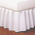 thumbnail image 1 of Bed Skirt FRE34414WHIT02 14 in. Ruffled Bed Skirt  White - Full, 1 of 1