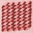 thumbnail image 1 of Ahgly Company Machine Washable Indoor Square Transitional Pastel Pink Area Rugs, 6' Square, 1 of 7