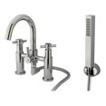 thumbnail image 1 of Kingston Brass KX251 Kingston Brass Watersense KX251 5 Diameter 5 Function Spray Pattern Shower Head  Chrome, 1 of 3