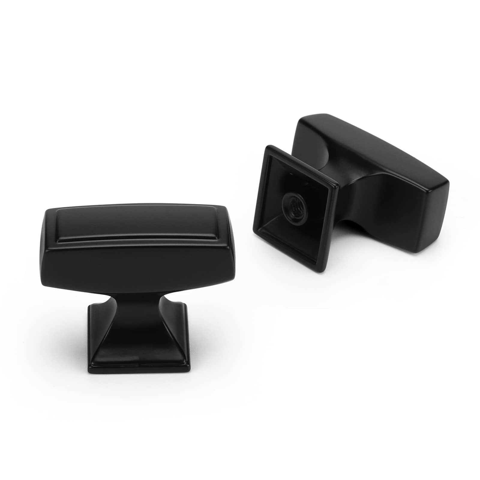 40 Pack Black Drawer Knobs Matte Black Knobs,Matte Black