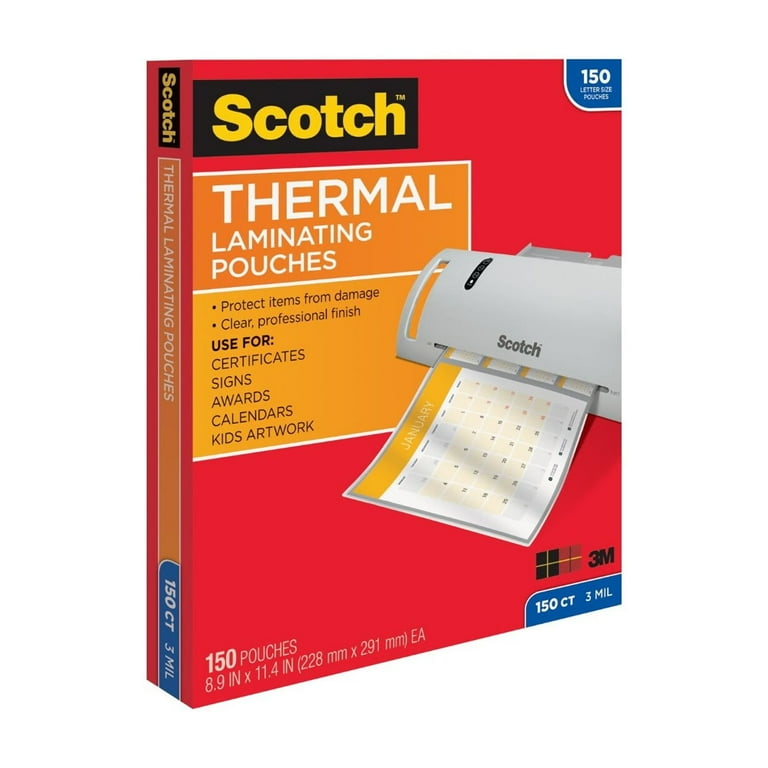 Scotch Thermal Laminator Film, 8.5
