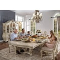 thumbnail image 5 of Magnificent Dining Table with Double Pedestal, Antique White, 5 of 5