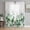 Green, variant on Blue Blooms Floral Sheer Curtains 84 Inch Length 2 Panels Set for Living Room/Bedroom, Spring Flowers Botanical Blue Ombre Semi Curtain Sheers Drapes Rod Pocket Curtains Window Treatment 52''x84''x2