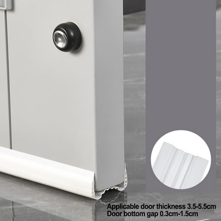 

Double Layer Door Seals Weather Stripping Under Door Sweep Bottom Seal Strip