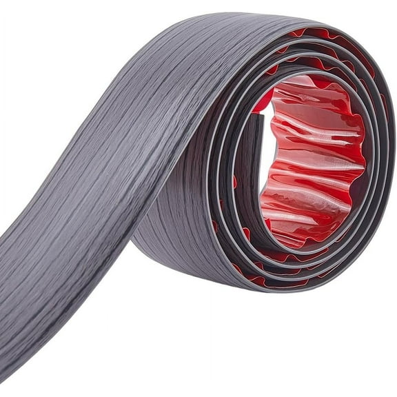 1 pc Self-Adhesive PVC Floor Door Flat Transition Strips Floor Gap Covering Joining Strip Gray 50x3.5mm 1.2m/pc