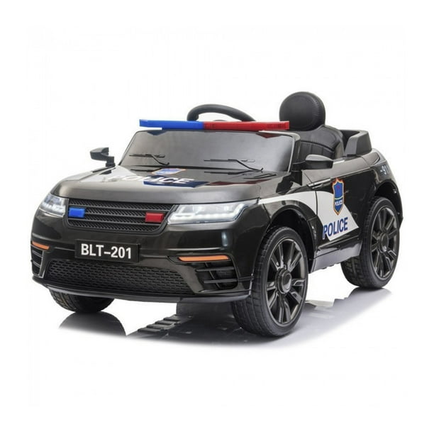 Montable Electrico The Baby Shop TEK 298 Policia con Control USB Luz Negro