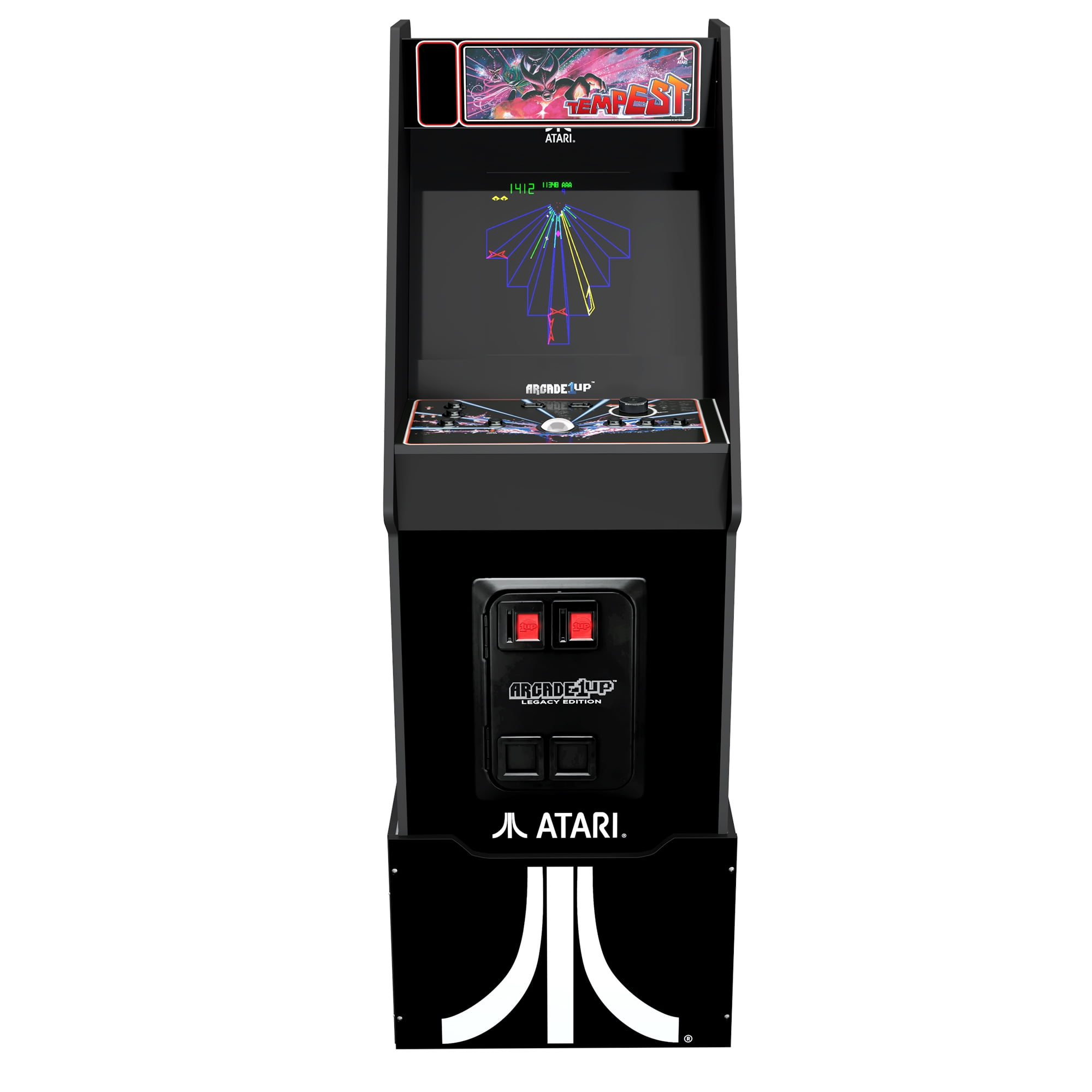 Arcade1UP Atari Tempest Legacy Arcade with Riser and Lit Marquee