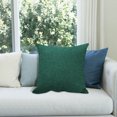 thumbnail image 4 of HomeDM Set of 2 Decorative Throw Pillow Covers, Square Soft Cushion Cover Pillowcase for Sofa Couch Bed Living Room, 17.7x17.7 inch, Green, 4 of 5