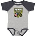 thumbnail image 3 of Inktastic Proud Military Daughter Soldier Hero Girls Baby Bodysuit, 3 of 5