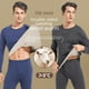 thumbnail image 1 of Ropa interior térmica de cachemira de seda de otoño e invierno más traje acolchado de terciopelo ropa de otoño de lijado para hombres pantalones de otoño para hombres, 1 of 5