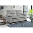thumbnail image 2 of Lexicon Keighly Textured Fabric 2-Piece Upholstered Sofa Set in Gray, 2 of 12