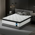 thumbnail image 3 of Queen Mattress 10 inch, UHOMEPRO Hybrid Mattress in a Box Gel Memory Foam and Wrapped Pocket Spring, Back Pain Relief, Motion Isolation, Enhanced Edge Support, CertiPUR-US®, Medium Firm(6.5/10), 3 of 14