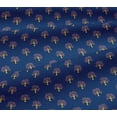 thumbnail image 5 of oneOone Viscose Jersey Fabric Floral & Flying Swan Block Print Fabric BTY 60 Inch Wide, 5 of 5