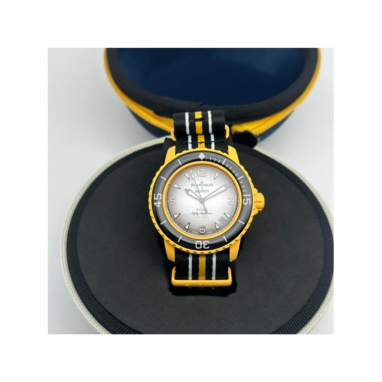 New Blancpain x Swatch Scuba Fifty Fathoms Pacific Ocean Gray