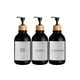 thumbnail image 1 of Juego De Baño Xtellar3 Dispensadores Jabon Shampoo Color Negro, 1 of 5