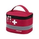 thumbnail image 2 of Bolsa de primeros auxilios, estuche de almacenamiento de emergencia, portátil, profesional, con asa, organizador, bolsa médica para gimnasio, oficina, S Rojo, 2 of 9