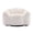 White, variant on BOFANG Memory Foam Bean Bag Chair,43" Floor Sofa with Pull Ring,White