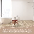 thumbnail image 3 of FESTFENDS Footrest Stool Solid Wood Minimalist Plant Stand for Home Decor 1Pcs, 3 of 6