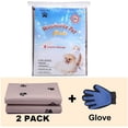 thumbnail image 5 of HAHDAXIA Tapis Pipi Lavables pour Chien avec Gants de Toilettage pour Chiot, Tapis pour Chiot, Tapis d'Entraînement Réutilisables pour Animal, Grand Tapis Pipi pour Chien, Tapis Imperméables pour Lit de Chien, Tapis de Mise Bas Super Absorbants, 5 of 5