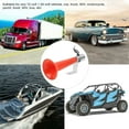 thumbnail image 5 of Bocina de silbato turca universal, bocinas de aire de 12v 24v para camiones Bocina roja de 180db Propósito 12v/24v Caravana Presión Coches SUV Motocicletas Bocina de silbato turca, 5 of 5
