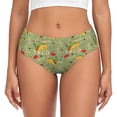 thumbnail image 1 of Fotbe Taco Calzones Estampados para Mujer – Ropa Interior de Algodón, Cómoda, Suave y Elástica-X-Small, 1 of 6