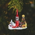 thumbnail image 3 of Hanging Pendant Cartoon Cat Easy for Hanging Wood Xmas Tree Hanging Home Decor, 3 of 8