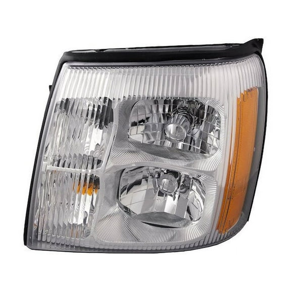 Left Headlight Assembly - Compatible with 2003 - 2006 Cadillac Escalade 2004 2005