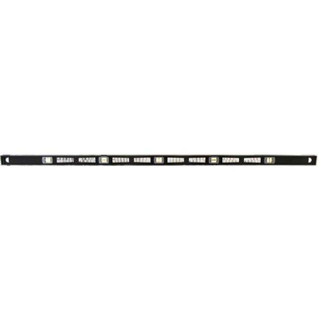 Magnetic Top Reading Aluminum Level - 5 Vial, 96 in.
