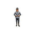 thumbnail image 2 of State Trooper Sharon Figure For 1:18 Diecast Model Cars by American Diorama, 2 of 3