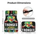 thumbnail image 5 of Fotbe I Love With Autism Juego de 4 Tapetes para Auto con Estampado – Alfombrillas de Goma Reforzada, Diseño Antideslizante, Protección para Todo el Año – Vehículos, Autos, Camionetas y SUVs, 5 of 7