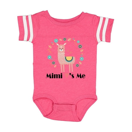 

Inktastic Mimi Loves Me Granddaughter Outfit Gift Baby Girl Bodysuit