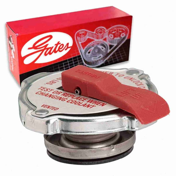 Gates Radiator Cap compatible with Buick LeSabre 3.0L 3.8L 4.1L 4.4L 4.9L 5.0L 5.7L 6.6L V6 V8 1977-2005