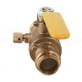 thumbnail image 3 of Midline Valve 532001VLVD Premium Press Ball Valve with Drain, with 1 in. Press Connections, Brass, 3 of 6