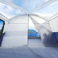 thumbnail image 4 of 12 Person Camping Tents, 2 Room Weather Resistant Family Cabin Tent, 6 Large Mesh Windows with Carry Bag, 4 of 9