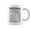 Black, variant on Meema Grandma Gift Meema Nutritional Facts Coffee Mugs