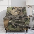 thumbnail image 2 of HUISEFOR Recliner Chair Cover Breathable Soft Reclining Chair Slipcover with Pocket Elastic Furniture Protector for Dogs Cats, 4-Pieces, 2 of 8
