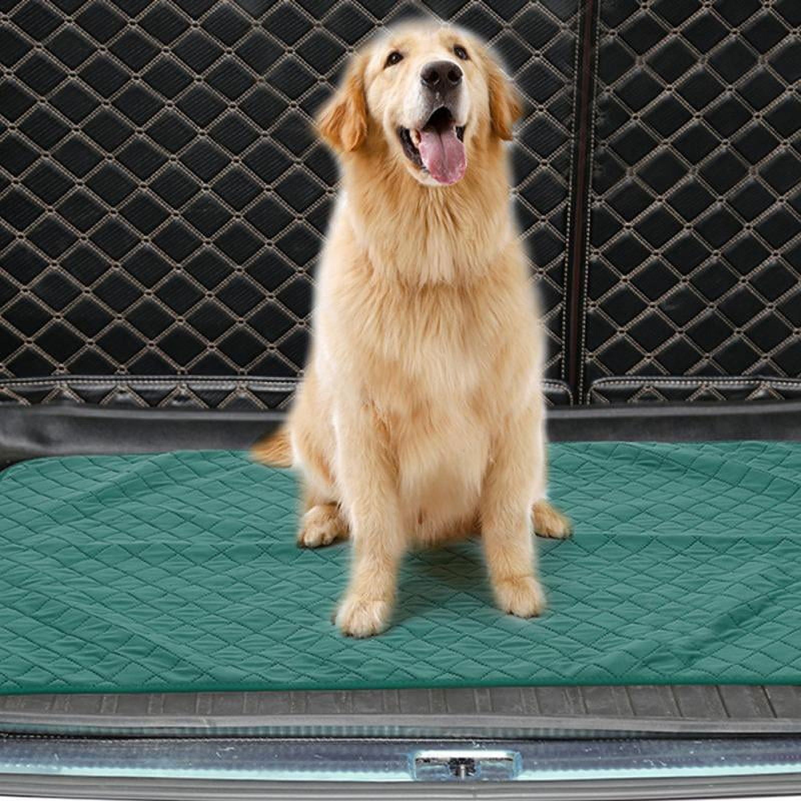 Natural Bamboo Fiber Premium Waterproof Pet Pad And Bed Mat For Dog Reusable Washable Leak Proof Pee Pads For Dog Crates Less Cleanup Puppy Crate Training Soft Absorbent Protection Potty Mats