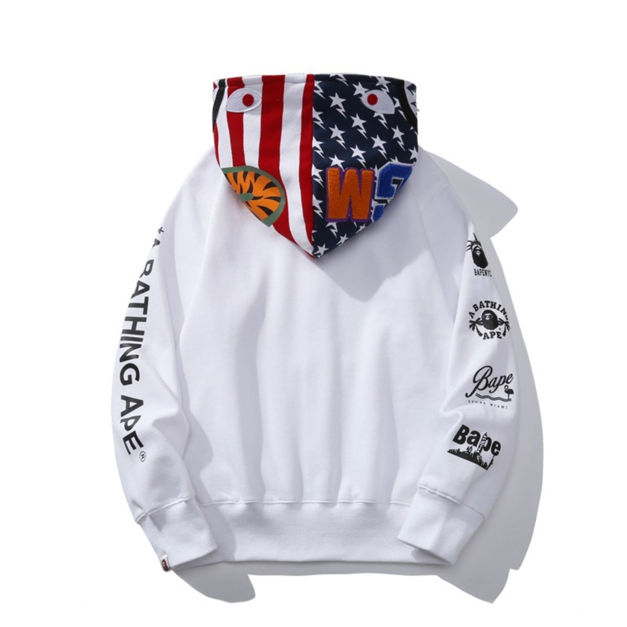 Bape american flag shirt 2025