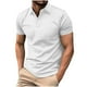 thumbnail image 2 of pstuiky Camisas de vestir de manga corta para hombre, Camisa informal de manga corta con cuello vuelto, cómoda y lisa, para hombre ropa de hombre s, 2 of 6