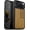 American Flag-Cherry, variant on Case for iPhone 17 Pro Max Case, Artisan Printed & Black Soft TPU Shockproof Cover, Natural Grain, Walnut