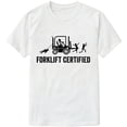 thumbnail image 3 of Forklift Certified Shirt, Funny Certified Forklift Operator T-Shirt Graphic tees, 3 of 9