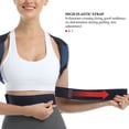thumbnail image 4 of Spinal Brace Posture Corrector, Back Straightener, Adjustable Spine Straightener For Men For Women Black, 4 of 8