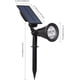 thumbnail image 3 of Foco solar Lámpara solar para exteriores Foco solar para exteriores 4 lumtenD, resistente al agua IP65, 2 modos de iluminación, ajustable 180°, iluminación solar exterior para árbol,, 3 of 5
