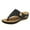 35#Black, variant on Orthopedic Sandals for Women 2025 Wide Width Wedge Flip Flops, Arch Support for Beach Resort