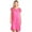 Fuchsia, variant on Casual Nights Women's Fancy Lace Neckline Silky Tricot Nightgown - Light Green - X-Large