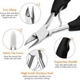 thumbnail image 6 of Nail Clippers Set, Toenail Clippers for Seniors Thick Toenails, Professional Stainless Steel Fingernail Clipper for Manicure Pedicure Tools, 6 of 8