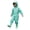 Green, variant on Kids Rain Suit Waterproof One-Pieces Long Sleeve Coverall Cartoon Child Raincoat Raincoat Rain Pants Boys Girls Thick Design Jumpsuits