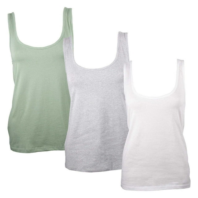Keanu Débardeur en Mélange de Coton pour Femmes (Lot de 3)