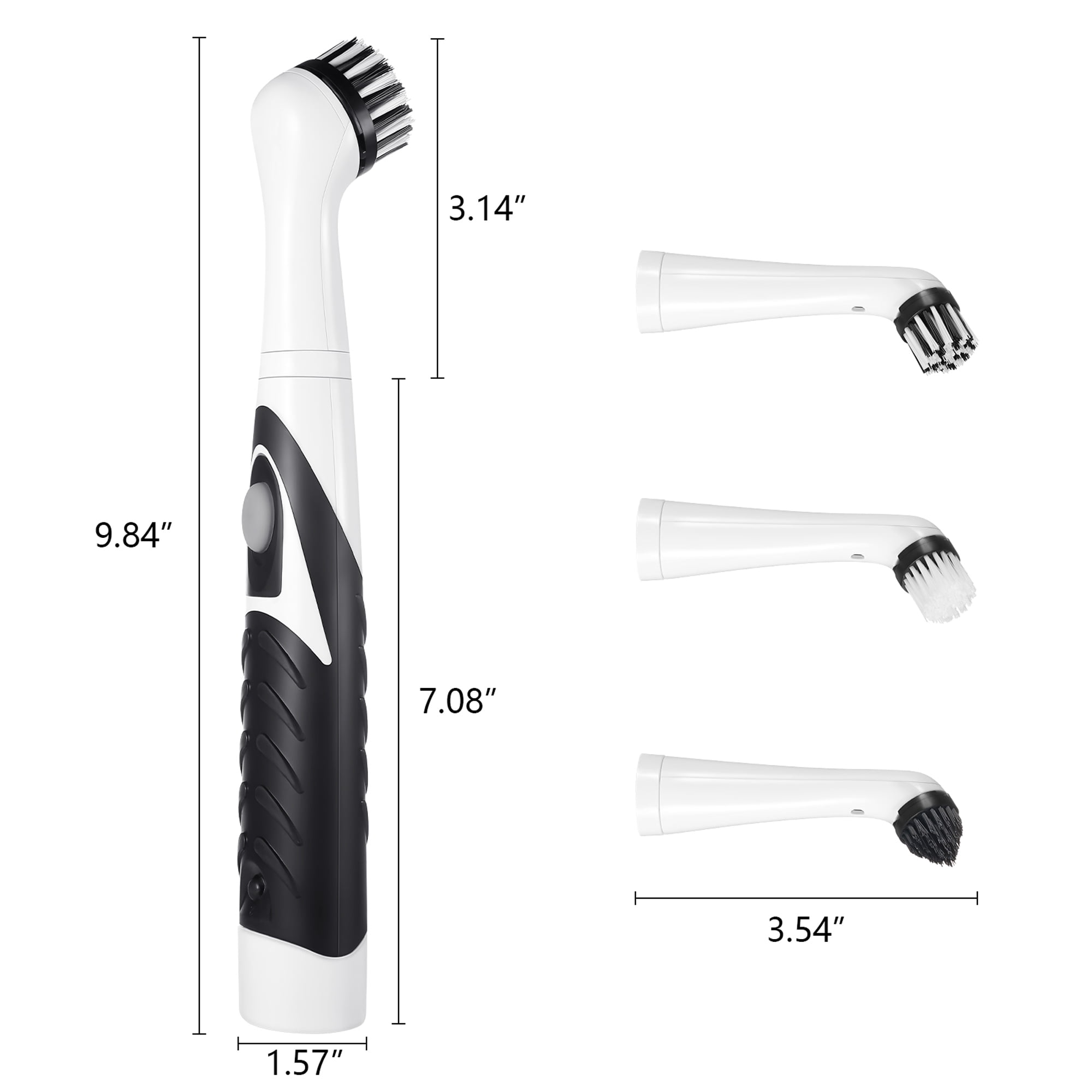 Handheld Electric Cleaning Brushes JH Color: Black